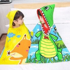 Пляжное детское полотенце-пончо Rayson, 60x60 см цена и информация | Полотенца | pigu.lt