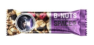Proteino batonėlis su riešutais ir uogomis Space Protein Nuts, 40g kaina ir informacija | Batonėliai | pigu.lt