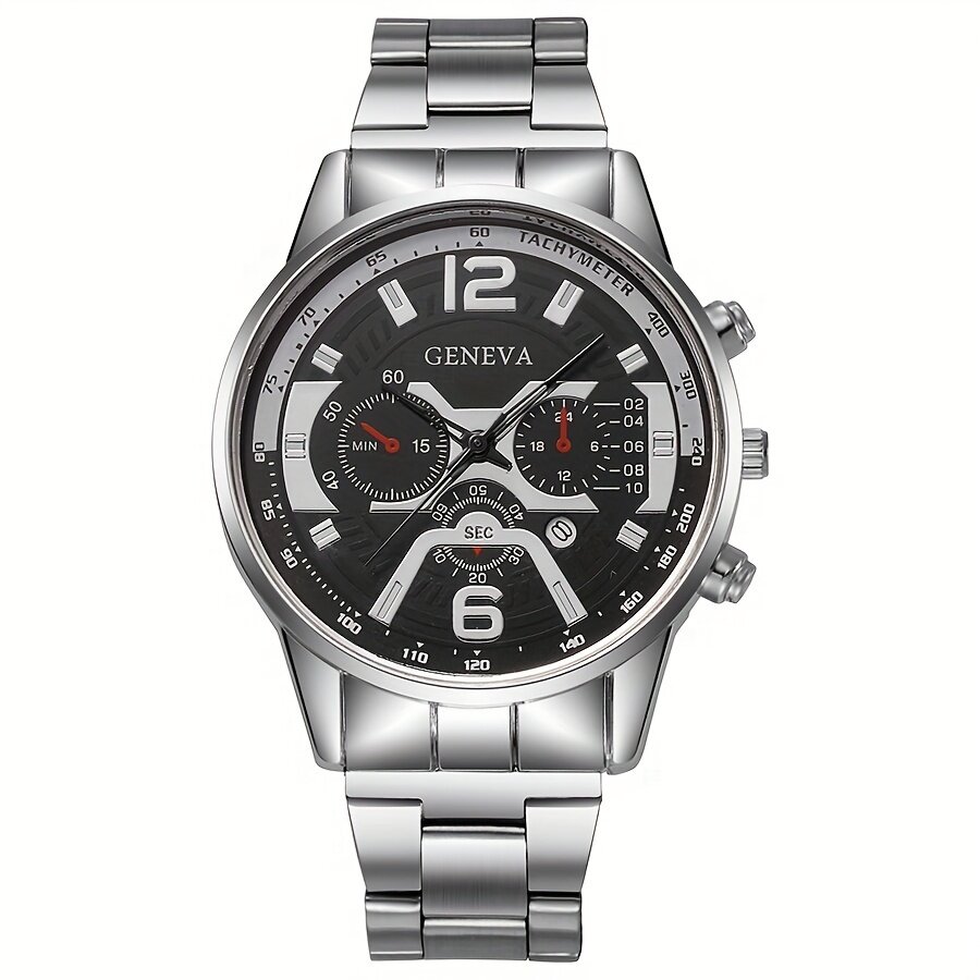 Vyriškas Laikrodis Geneva 200 kaina ir informacija | Vyriški laikrodžiai | pigu.lt