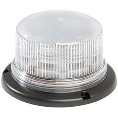 Маячок Flextra 130мм 8х3Вт Оранжевый, Белое стекло, B16 LED (583017Вт) цена и информация | Автомобильные лампочки | pigu.lt