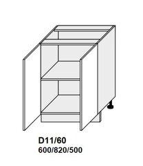 Pastatoma spintelė Carrini D11 60, balta kaina ir informacija | Virtuvinės spintelės | pigu.lt