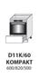 Pastatoma spintelė įmontuojamai orkaitei Carrini D11K 60 kompakt M, balta kaina ir informacija | Virtuvinės spintelės | pigu.lt