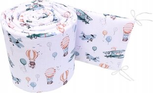 Minkšta kūdikio lovytės apsauga Babymam Oro balionai, 360x30 cm kaina ir informacija | Saugos varteliai, apsaugos | pigu.lt