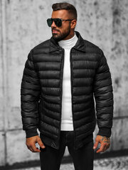 Rosso Куртки Black 31M5012/BLACK 31M5012/BLACK/50 цена и информация | Мужские куртки | pigu.lt