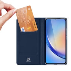 Dux Ducis Skin Pro case for Samsung A35 5G with flap - blue цена и информация | Чехлы для телефонов | pigu.lt