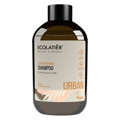 Stiprinamasis šampūnas lūžinėjantiems plaukams Ecolatier Urban, 600 ml kaina ir informacija | Šampūnai | pigu.lt