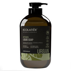 Skystas muilas rankoms ir virtuvei Ecolatier Urban Lemongrass, 600 ml kaina ir informacija | Muilai | pigu.lt