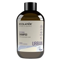 Восстанавливающий шампунь для поврежденных волос Ecolatier Urban, 600 мл цена и информация | Шампуни | pigu.lt