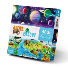 Dėlionė Žemė Kosmosas Crocodile Creek, 48 d. kaina ir informacija | Dėlionės (puzzle) | pigu.lt