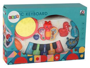 Kūdikių pianinas Lean Toys drugelis kaina ir informacija | Žaislai kūdikiams | pigu.lt