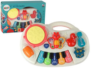 Kūdikių pianinas Lean Toys drugelis kaina ir informacija | Žaislai kūdikiams | pigu.lt
