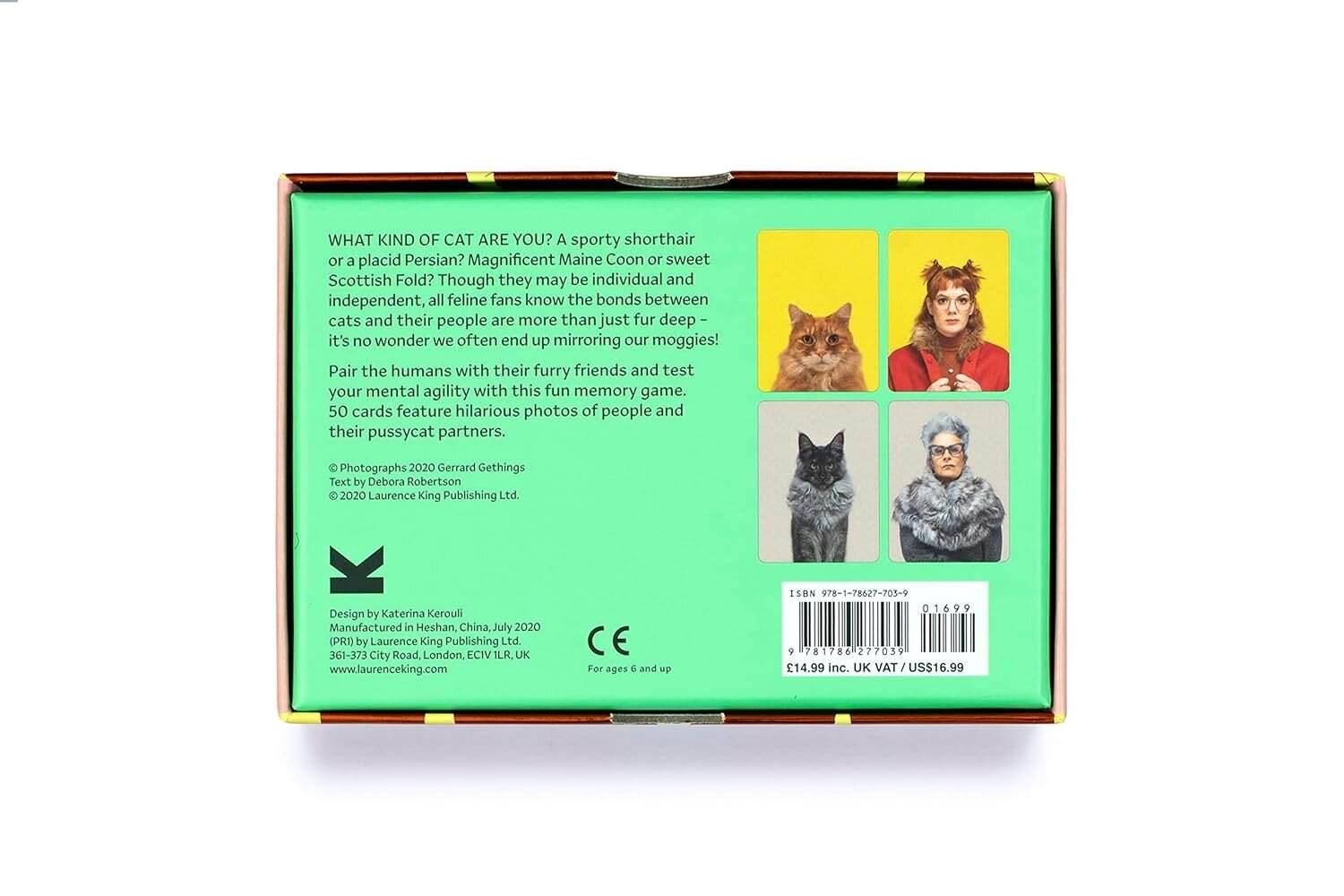 Atminties žaidimas Do You Look Like Your Cat? Laurence King Publishing kaina ir informacija | Stalo žaidimai, galvosūkiai | pigu.lt
