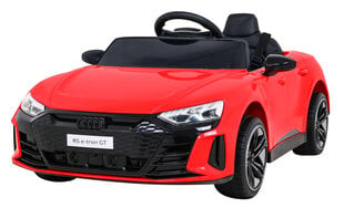 Vienvietis vaikiškas elektromobilis Audi RS E-Tron GT, raudonas kaina ir informacija | Elektromobiliai vaikams | pigu.lt