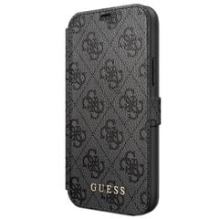 „Guess“ чехол-книжка - чёрный (iPhone 12 Mini) цена и информация | Чехлы для телефонов | pigu.lt