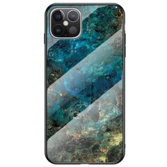 „Marble“ твердый силиконовый (TPU) чехол - синий (iPhone 12 Pro Max) цена и информация | Чехлы для телефонов | pigu.lt