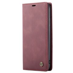 Кожиный чехол-книжка "CaseMe" Leather - розовый (Galaxy S23 FE) цена и информация | Чехлы для телефонов | pigu.lt