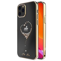 „Kingxbar“ Love Swarovski чехол – серебристый (iPhone X / Xs) цена и информация | Чехлы для телефонов | pigu.lt