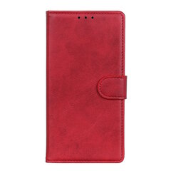 Retro atverčiamas dėklas - raudonas (Redmi Note 8T) kaina ir informacija | Telefono dėklai | pigu.lt