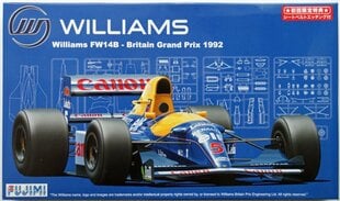 Klijuojamas modelis Fujimi GP-17 Williams FW14B England GP 90528 1/20 kaina ir informacija | Klijuojami modeliai | pigu.lt