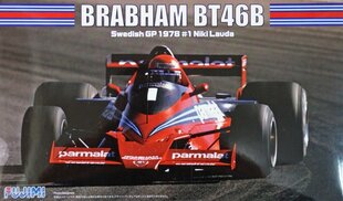 Сборная пластиковая модель. Fujimi - Brabham BT46B Swedish GP 1978 #1 Niki Lauda, 1/20, 09153 цена и информация | Склеиваемые модели | pigu.lt