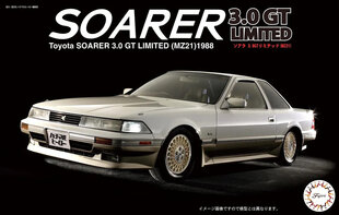 Klijuojamas modelis Fujimi ID-11 Toyota Soarer 3.0GT (MZ21) '88 46433 1/24 kaina ir informacija | Klijuojami modeliai | pigu.lt