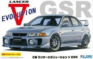 Klijuojamas modelis Fujimi ID-100 Mitsubishi Lancer Evolution V GSR Window Frame Masking 39190 1/24 kaina ir informacija | Klijuojami modeliai | pigu.lt