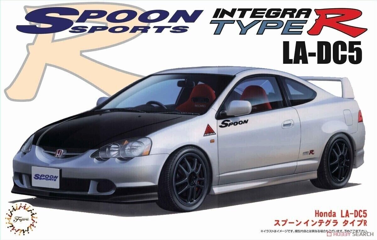 Klijuojamas modelis Fujimi ID-290 Honda Spoon New Integra TypeR (DC5) 46907 1/24 kaina ir informacija | Klijuojami modeliai | pigu.lt