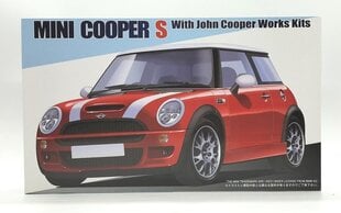 Klijuojamas modelis Fujimi RS-43 MINI Cooper S John Cooper Works 26883 1/24 kaina ir informacija | Klijuojami modeliai | pigu.lt