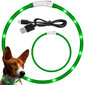 LED antkaklis šunims, mėlynas kaina ir informacija | Antkakliai, petnešos šunims | pigu.lt