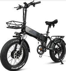 Электровелосипед Cmacewheel RX20 MAX, 20", черный цена и информация | Электровелосипеды | pigu.lt