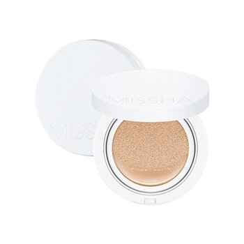 Тональная основа под макияж MISSHA Magic Cushion Moist UP SPF50+/PA++ Цвет: N.21 цена и информация | Пудры, базы под макияж | pigu.lt