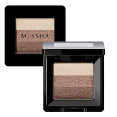 Akių šešėliai Missha Triple Shadow, 03 Mocha Beige kaina ir informacija | Akių šešėliai, pieštukai, blakstienų tušai, serumai | pigu.lt