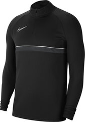 Nike džemperis vyrams Nk Men Df Academy 21 Drill Top Black CW6110 014, juodas kaina ir informacija | Džemperiai vyrams | pigu.lt