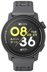 Coros Pace 3 GPS Sport Watch Black w/ Silicone Band цена и информация | Смарт-часы (smartwatch) | pigu.lt