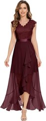 Длинное женское платье Dressystar, красное цена и информация | Платья | pigu.lt