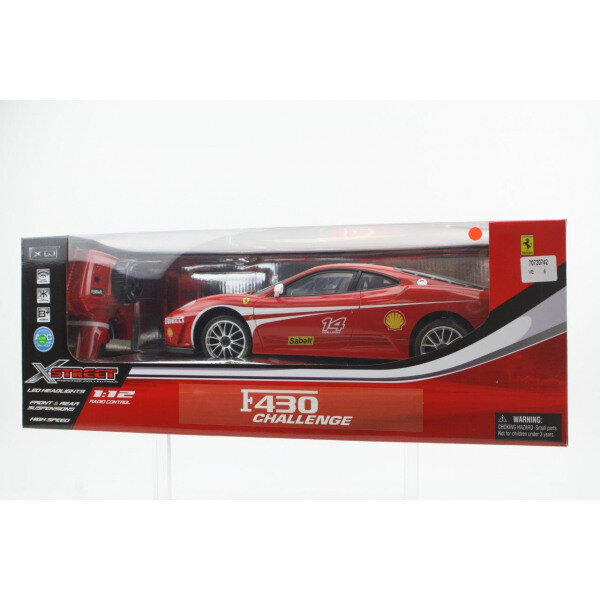 RC automobilis Ferrari R/C XStreet F430 Challenge kaina ir informacija | Žaislai berniukams | pigu.lt