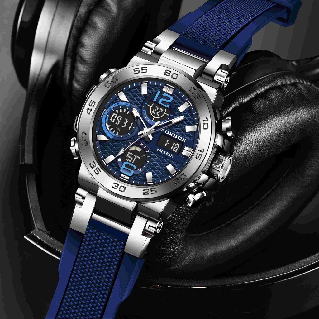 Vyriškas Laikrodis Foxbox 007 kaina ir informacija | Vyriški laikrodžiai | pigu.lt