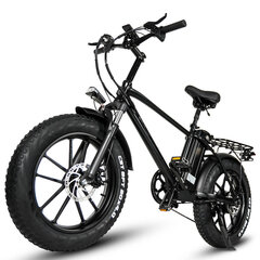 Электровелосипед Cmacewheel T20, 20", черный, 750 Вт, 17 Ач цена и информация | Электровелосипеды | pigu.lt