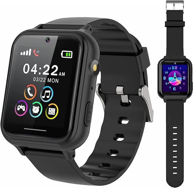 Happyjoe Qallo Black kaina ir informacija | Išmanieji laikrodžiai (smartwatch) | pigu.lt