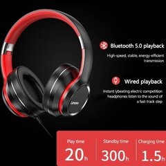 Bluetooth-наушники Lenovo HD200, внутриканальные, красные цена и информация | Наушники | pigu.lt