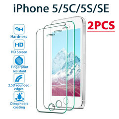 Защитное стекло PRO+ 9H Tempered Glass Screen Protector (1pcs pack) для Apple iPhone 5/5C/5S/SE цена и информация | Защитные пленки для телефонов | pigu.lt