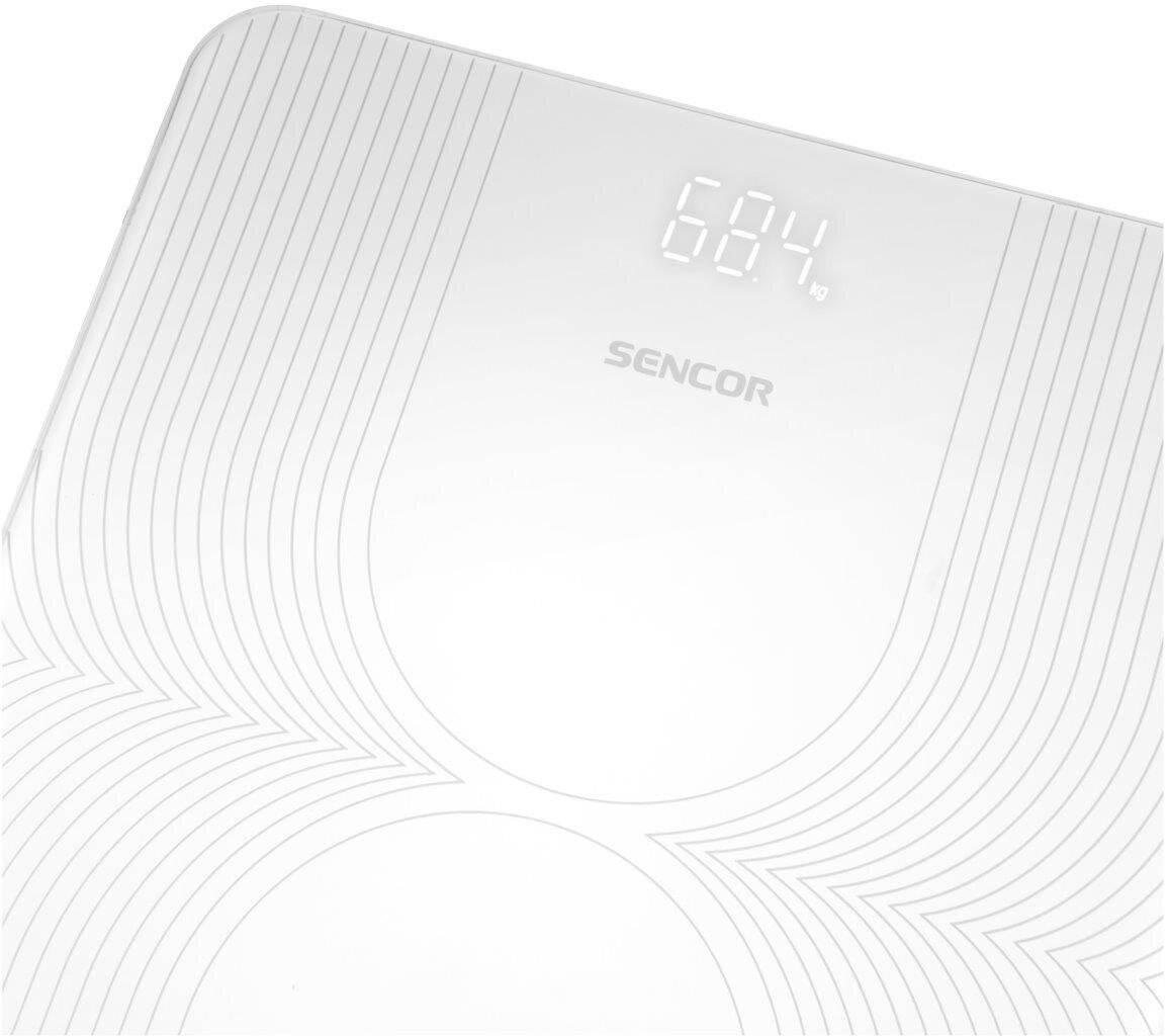 Sencor SBS 2475WH kaina ir informacija | Svarstyklės (buitinės) | pigu.lt