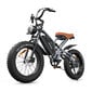 Elektrinis dviratis Jansno X50, 20", juodas kaina ir informacija | Elektriniai dviračiai | pigu.lt