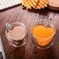 Širdelės formos puodeliai, 240 ml, 2vnt. kaina ir informacija | Originalūs puodeliai | pigu.lt
