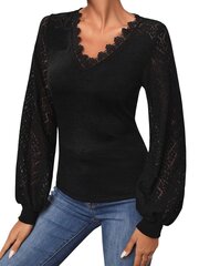 Блузка женская Gorglitter, черная цена и информация | Женские блузки, рубашки | pigu.lt