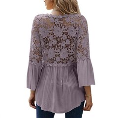 Блузка женская Aleumdr, фиолетовая цена и информация | Женские блузки, рубашки | pigu.lt