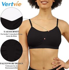 Женский спортивный бюстгальтер Vertvie, 3 шт. цена и информация | Спортивная одежда для женщин | pigu.lt