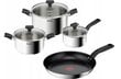 Tefal puodų ir keptuvės rinkinys Ingenio Delicious B925S655 B8180555, 16/20/24/26 cm, 7 dalys kaina ir informacija | Puodai, greitpuodžiai | pigu.lt