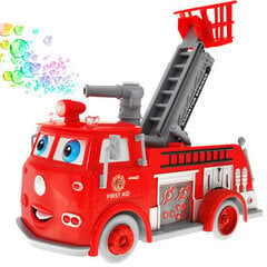 Фантастическая пожарная машина с выдвижной лестницей, пожарной сигнализацией и освещением цена и информация | Игрушки для мальчиков | pigu.lt