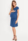 Suknelė nėščiosioms Cool Mama, mėlyna kaina ir informacija | Suknelės | pigu.lt